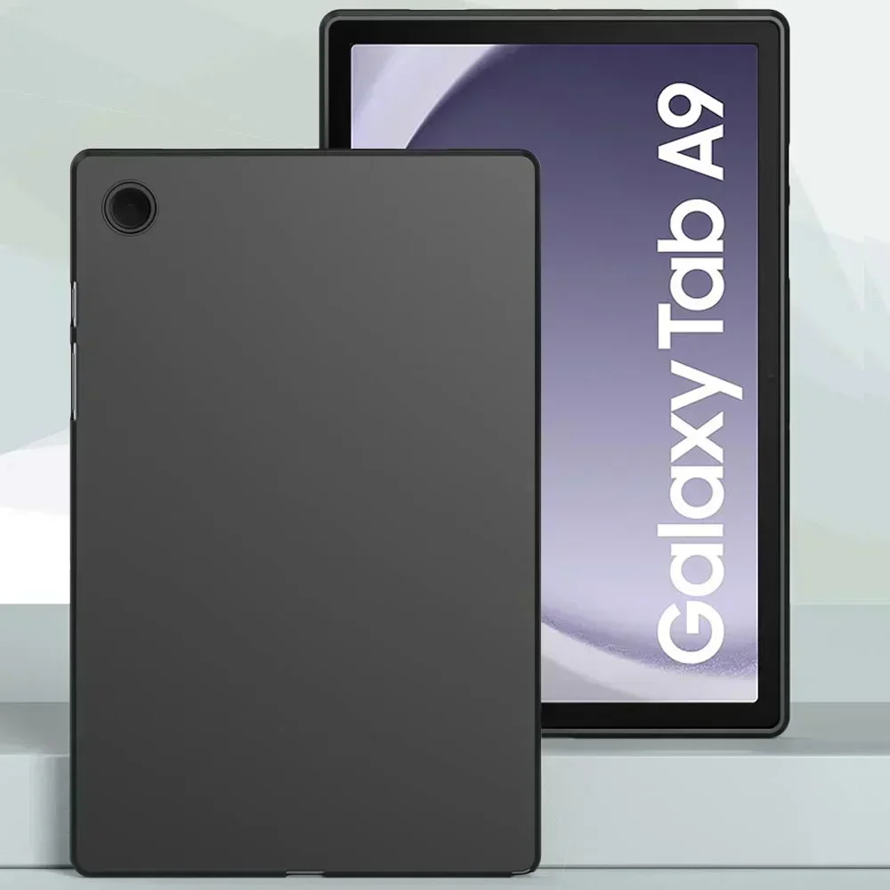 

Чехол для планшета Samsung Galaxy Tab A9 8,7 2023 SM-X110 SM-X115 X110 X115 X117, мягкий силиконовый чехол, гибкий черный чехол