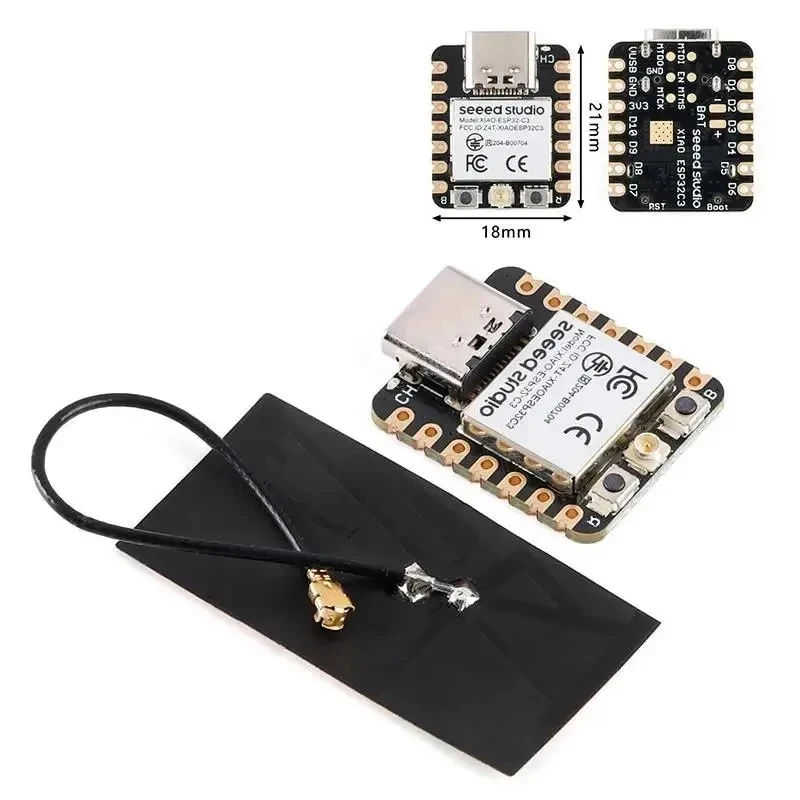 Seeeduino Seeed Studio XIAO ESP32-S3 ESP32S3 2.4GHz WiFi Bluetooth-compatible BLE Mesh 5.0 Development Board Module For Arduino