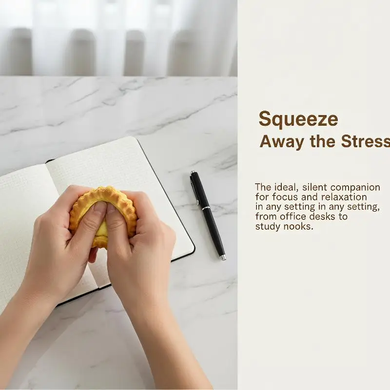 Super Pull-apart Bread Fidgets Toys Soft Bread Venting Squeeze Toy Relieve Anxiety Anti Stress Toy For Adults Gifts 1PC