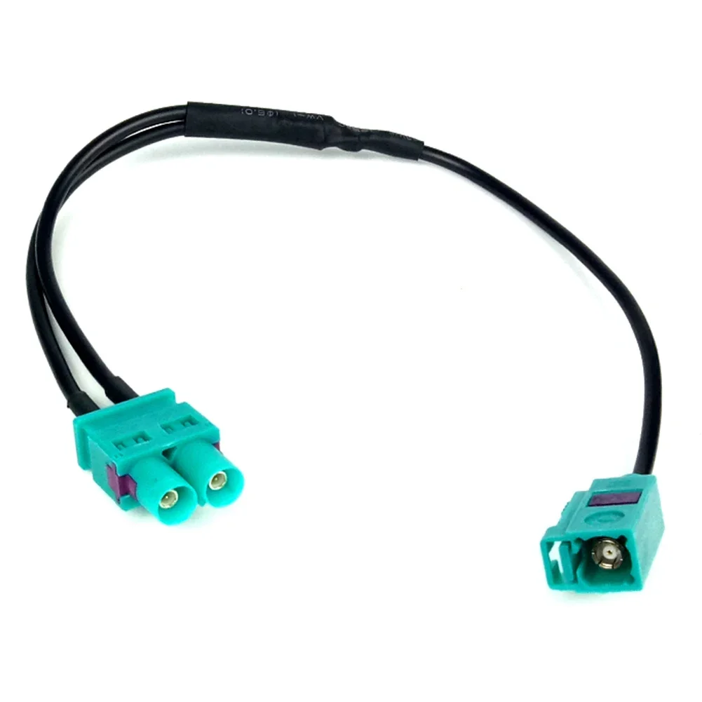 Reliable Plug And Play Installation Car 2 To 1 Radio Antenna Connector For Seat For Skoda RCD510 RCD310 RNS510