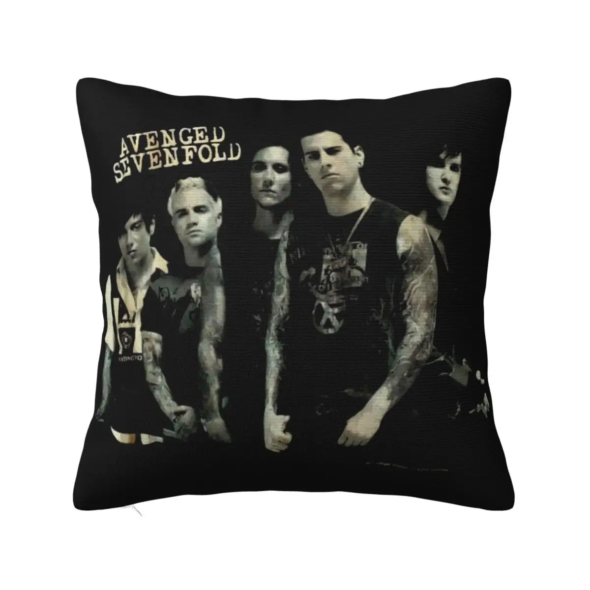 Avenged Sevenfold A7X 2008 Rock N Roll Band Bla Tour Science Middle Aged Interested Pictures Pillow Case