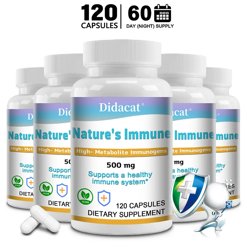 

High Metabolite Immunogen 500 Mg Supports A Healthy Immune System *120 Tablets Dietary Supplement Vegetarian