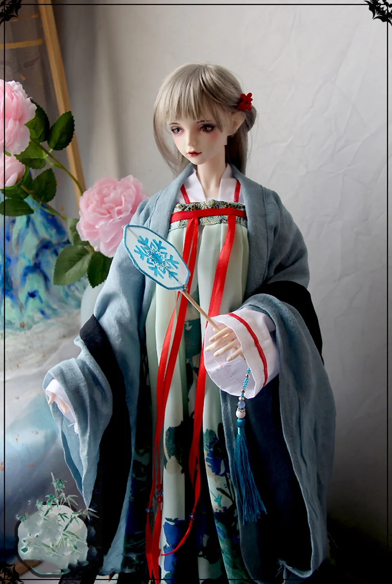 1/3 Scale BJD Clothes Ancient Costume Chinese Hanfu Fairy Dress Outfit For BJD/SD SD13 Big Girl  Doll Accessories A1195