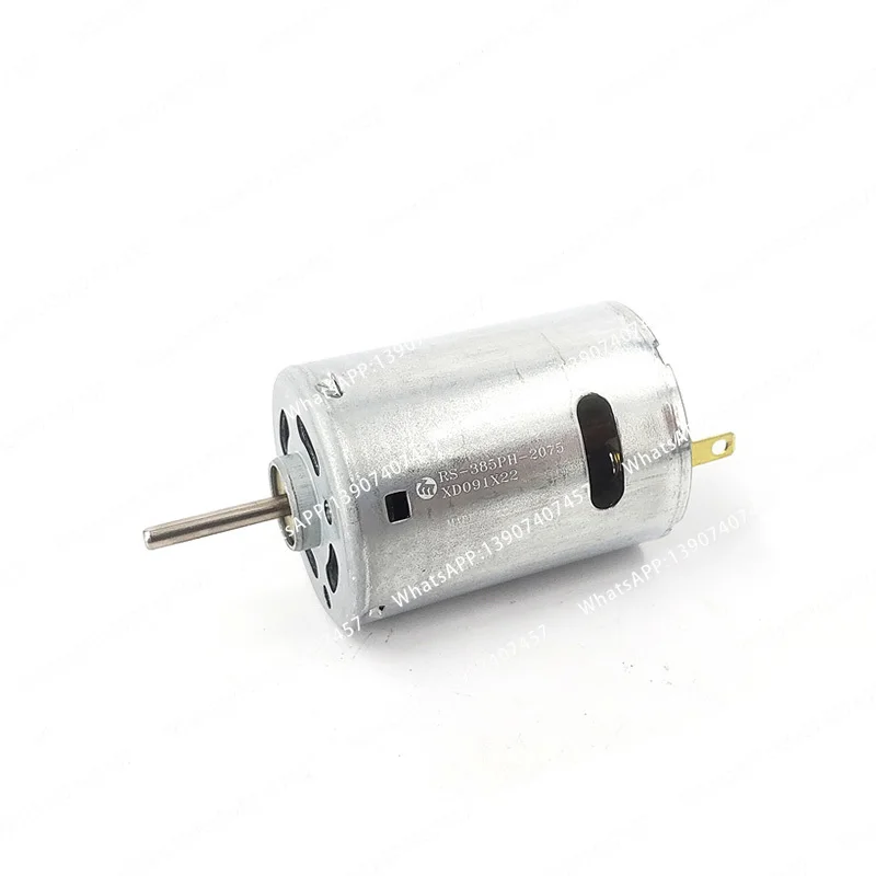 1PC RS-385PH-2075 Mini 385 Motor DC 12V 11800RPM High Speed Carbon Brush Micro 27.5mm Electric Motor DIY Home Appliances