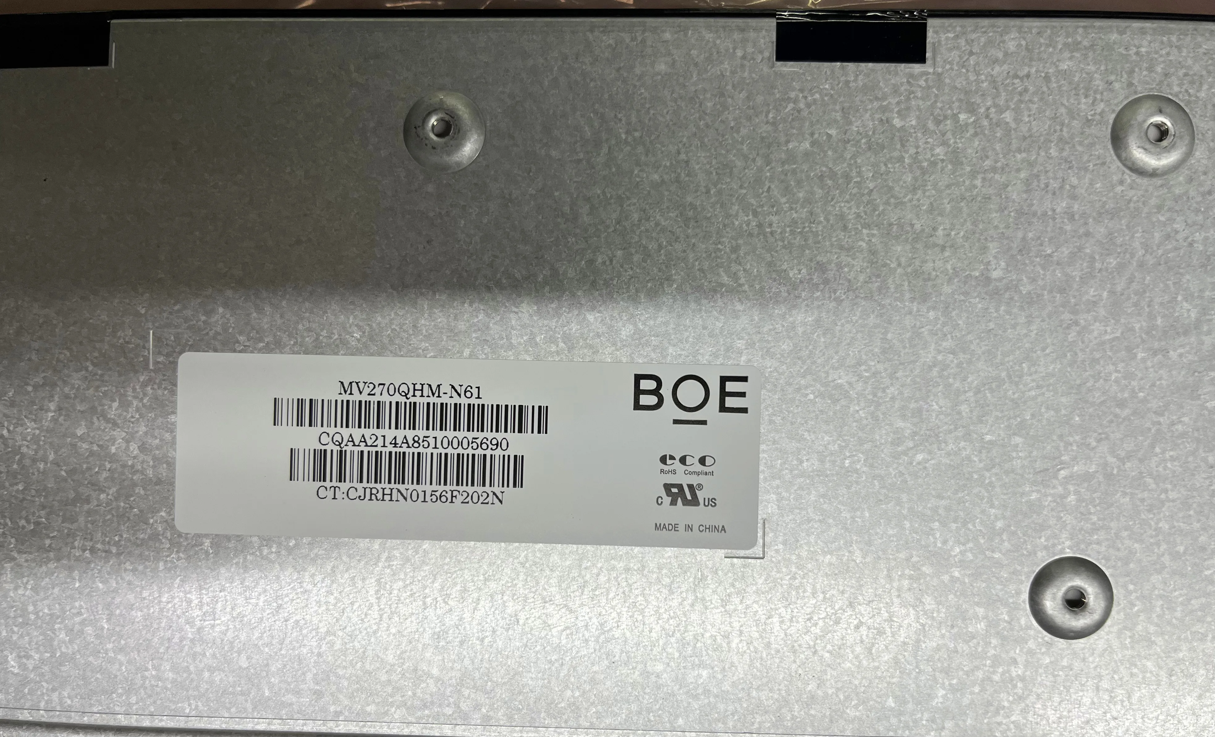 Imagem -01 - Original Novo Mv270qhm-n60 Mv270qhm-n61 original novo mv270qhm n60 mv270qhm n61 01