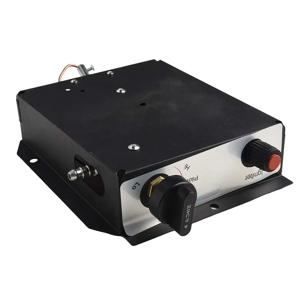 1set 47000 BTU Patio Heater Glass Tube Burner Module Replacement With Control Box For 4-sided Glass Tube Patio Heater