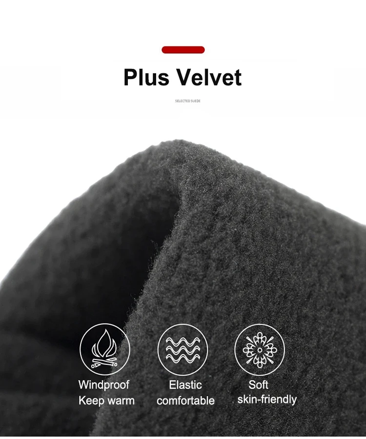 2025 جودة عالية الشتاء الرجال والنساء قفازات دافئة أفخم الرياضة في الهواء الطلق يندبروف والباردة والدليل على دراجة قفازات #5