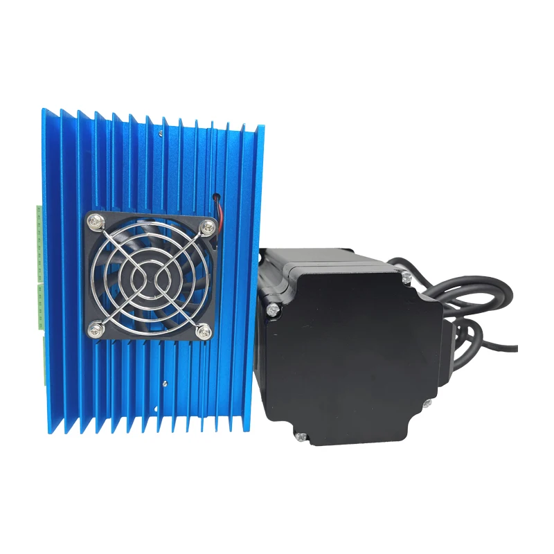 Easy Servo 12nm 10nm Torque 3 Phase 1.2 Degree 220v 230v AC Closed Loop Nema 34 Stepper Motor with Encoder and Driver Controller