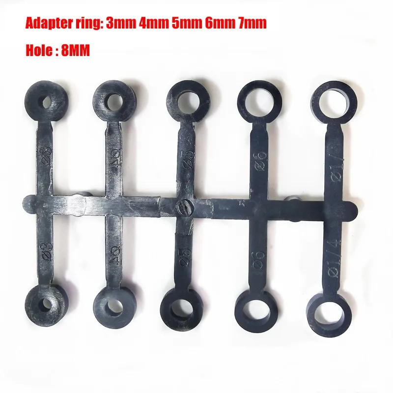 عالية الكفاءة ثلاثة شفرات المروحة 3 شفرات المروحة النايلون المروحة الكهربائية والغاز والنيترو والغاز المروحة #5