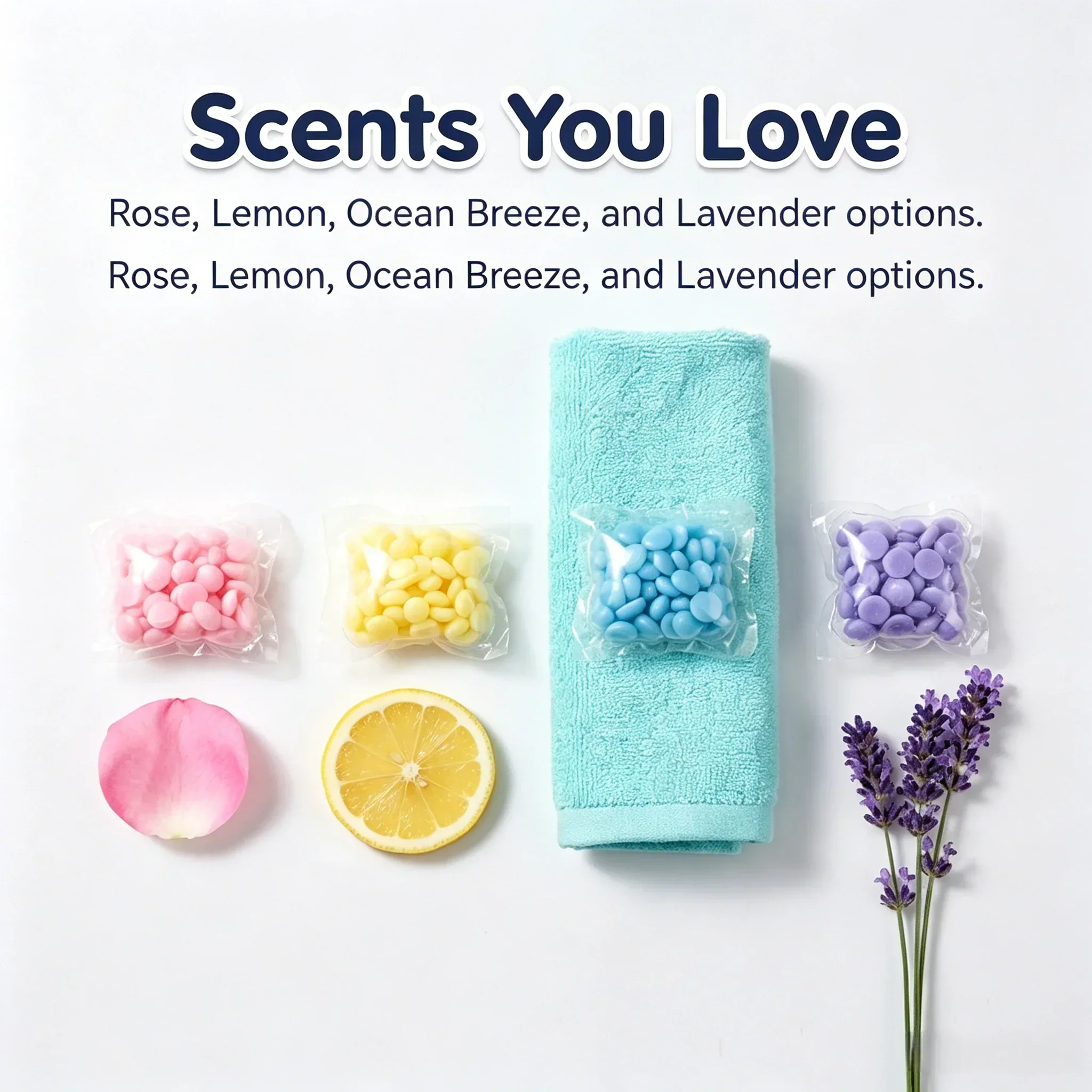 10-80PCS Laundry Scent Booster Beads Perfume Capsules Fragrance Enhancer for Washer Clothes Towels Bedding Long Fresh