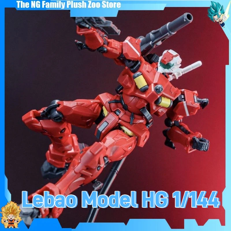 متوفر Lebao 1/144 Hg Rgm-79 ضوء نوع Guncannon أطقم منمذجة أنيمي عمل الشكل روبوت التجمع لعبة البلاستيك نموذج جامعي #1