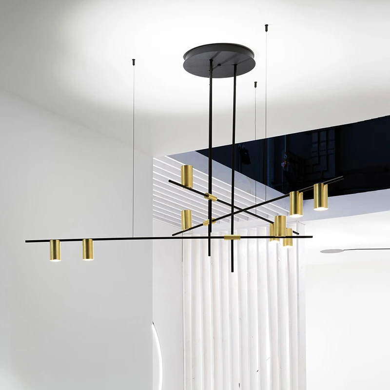 2025 Scandinavian Post-modern Wrought Iron Chandelier LED Creative Designer Tribes Chandelier Dining Room Coffee Suspension Lumi