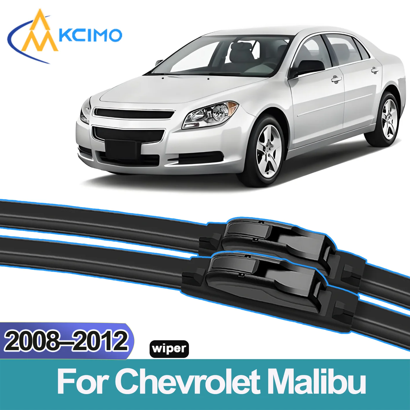 

2PCS New Front Windshield Wiper Blade Suitable for Chevrolet Malibu 2008-2012 Front Windshield Auto Wipers Blade Accessories