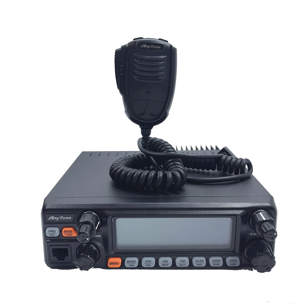 

AnyTone AT-5555N II High Power 60w CB Radio 25.615 - 30.105 Mhz 40 Channel Mobile Transceive AM/FM/SSB 11 Meter with LCD Radio
