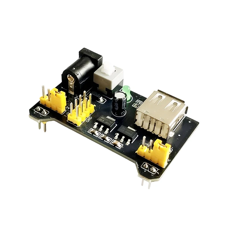 Breadboard Power Supply Module Multi Channel 3.3V 5V Regulated Voltage Converter Board for Arduino Prototyping DIY Kits