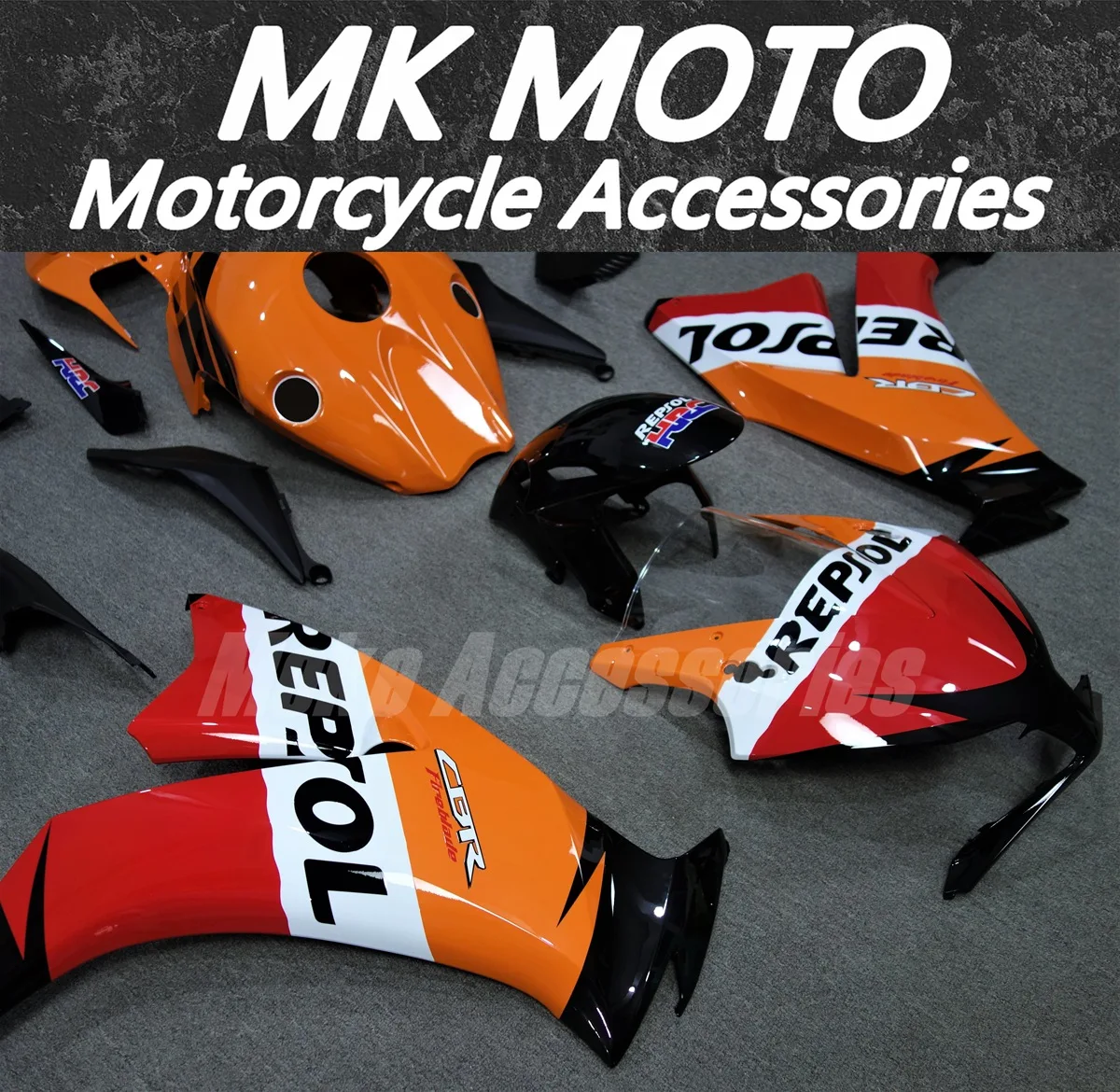 Fairings Kit Fit For Cbr1000rr 2012 2013 2014 2015 2016 Bodywork Set High Quality ABS Injection New Black Orange