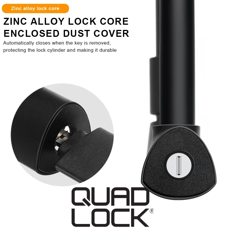 

QUAD LOCK Bike Highsecurity Reinforced Bicycle Locks For Electric Scooter Motorbike Cycling Accessories