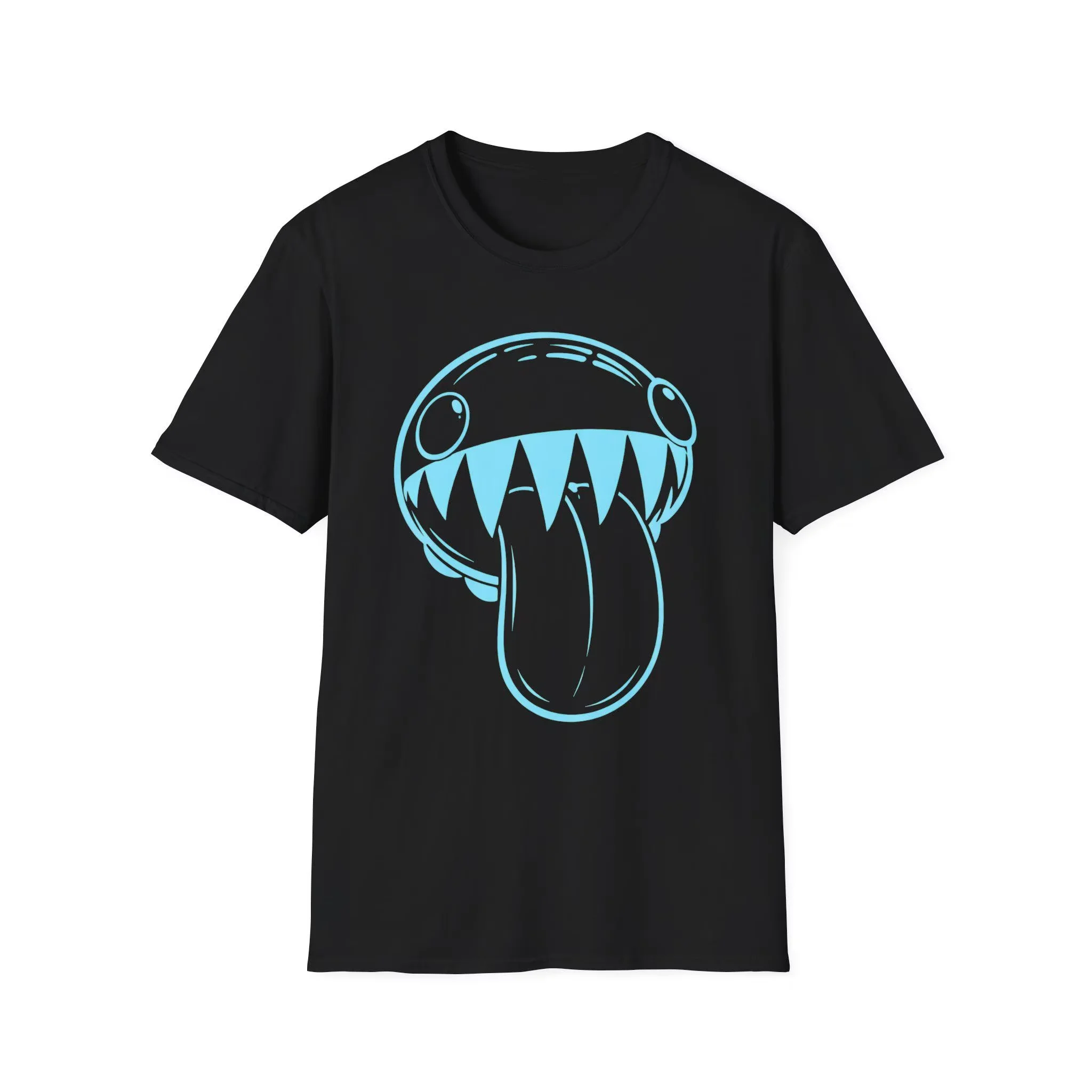 Monster Graphic T-shirt Men Women Cotton Punk Y2K Loose Fit Daily Hip Hop Short Sleeve Tees Tops