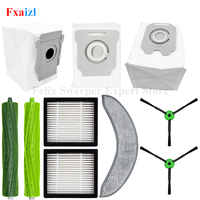 For iRobot Combo j7+ / j9+ / 10 Max Vacuum Replacement Main Side Brush Hepa Filter Mop Cloth Dust Bag Accessories Spare Parts