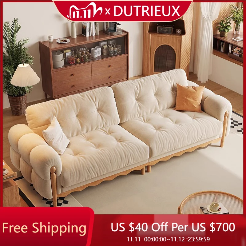 

White Arm Living Room Sofas Cream Cloud Large Size Room Decor Beauty Living Room Sofas Salon Koltuk Takımı Trendy Furniture