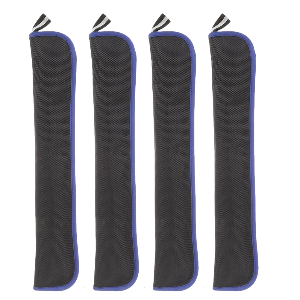 

4pcs Mini Black Oxford Cloth Portable Storage for Recorder Soprano Saxophone Handheld Carry Bag Durable Soft Case for Music