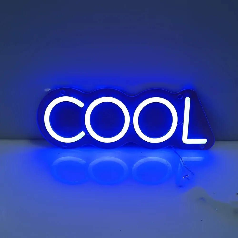 

COOL Neon Sign Support Custom LED Light USB Power Bedroom Wedding Party for Decoration Wall Hanging Neon Art Decor Night Lights