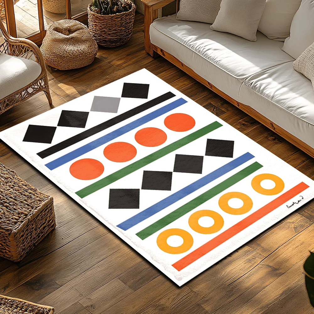 الحديثة مجردة ممسحة داخلي في ا - مراجعة Home Textiles Rug وسعره