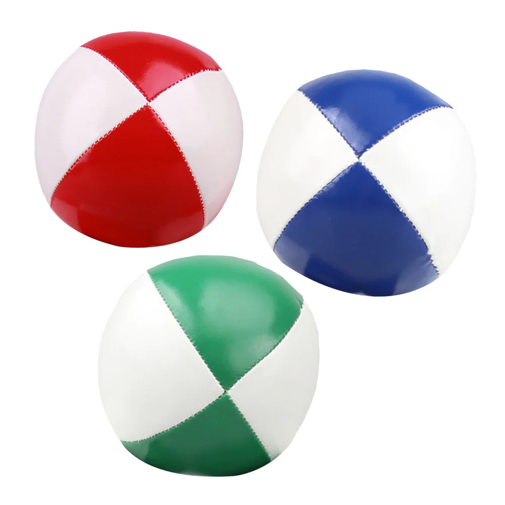

3Pcs Balls PU Juggling Set Lightweight Durable Fun Interactive Outdoor Ages Party Supplies