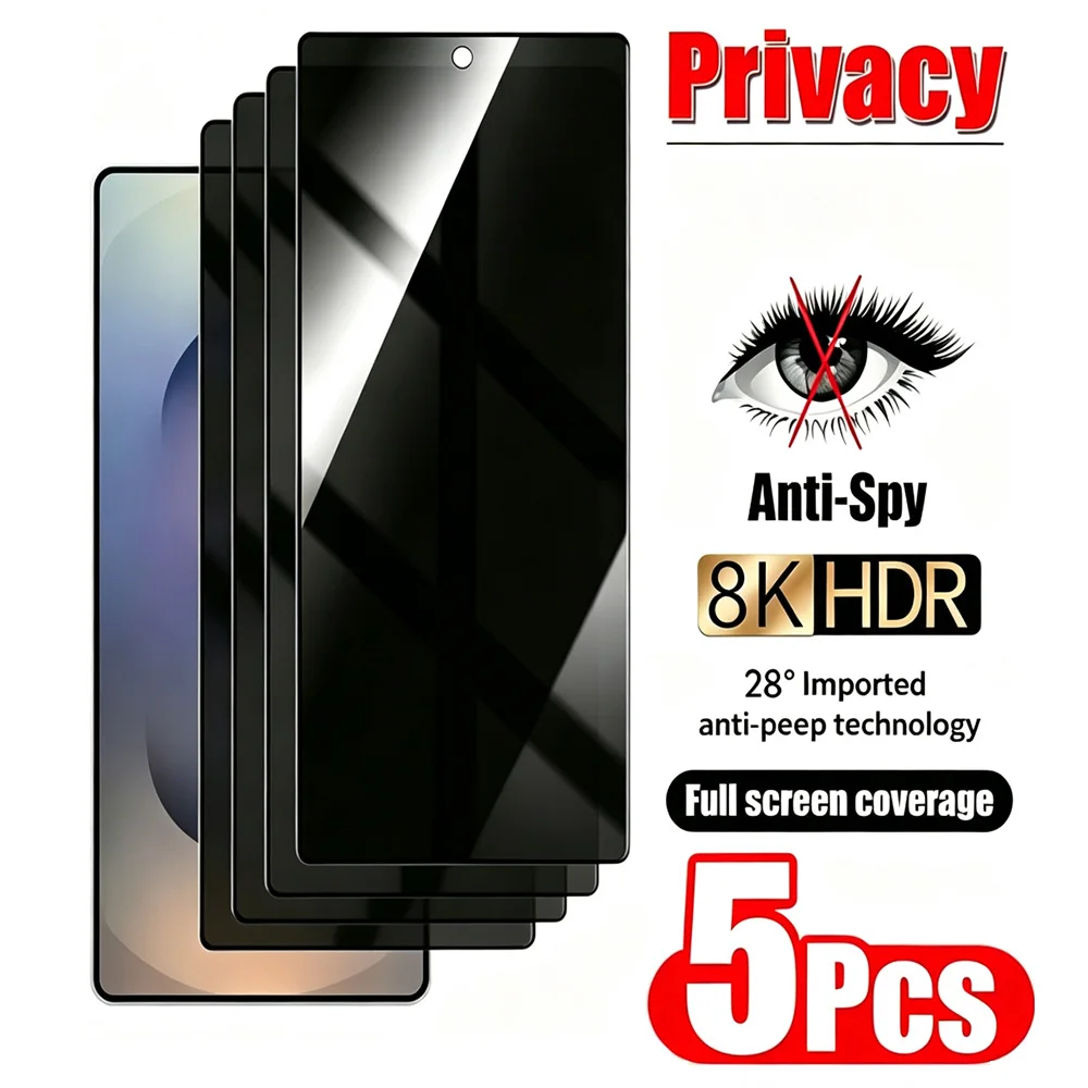 Sichtschutzfolie für Samsung S26 S24 S25 Ultra S25 Edge S26 S25 S24 S23 S22 S21 Plus S24 S21 S20 FE S10e Panzerglas
