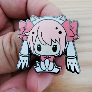 Puella Magi Madoka Magica Emaille Pin Anime Mädchen Mahou Shoujo Medaille gebrochen Schmuck 10 Hauptverkäufe Shoujo Manga - №2