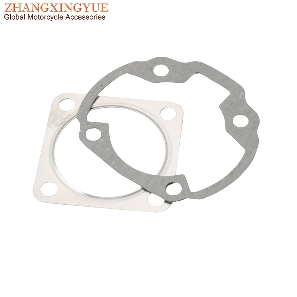 50cc 70cc Cylinder Gasket Set Top End For Suzuki Address 50 AJ AP Estilete Katana Sepia ZZ 50 AC 2T Engine Parts