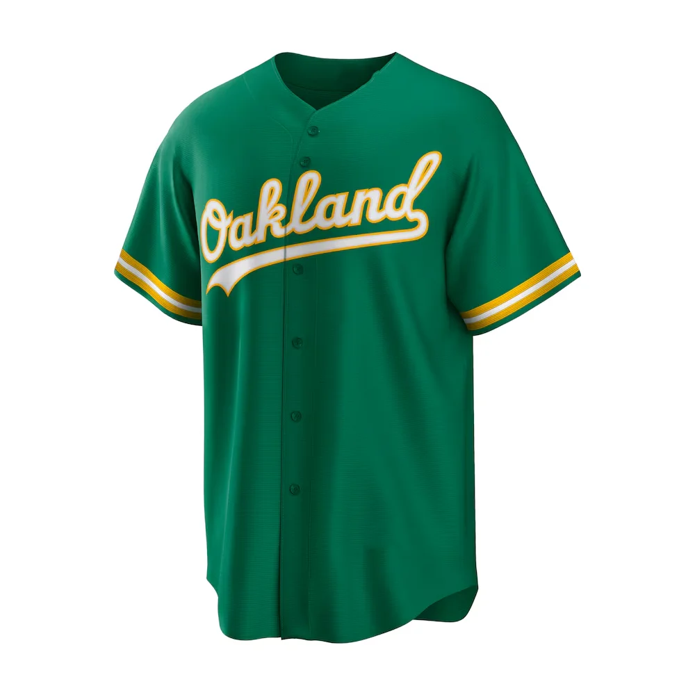 24/25 Summer Adult Oakland Baseball American Baseball Training Jerseys Sports Jersey 25 Number Rooker Cool T-shirt Quick-Dry