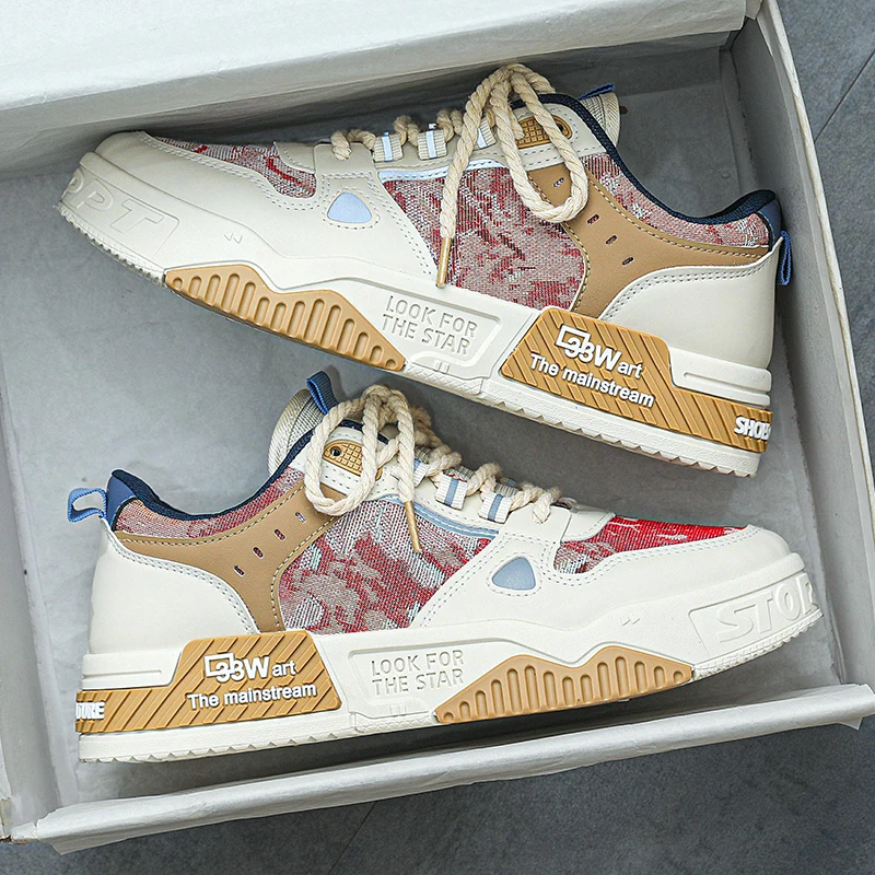 Men's Sneakers Trendy Skateboard Shoes Summer New Casual Shoes Designer Platform Running Shoes for Men Tennis Zapatillas Hombre view 6