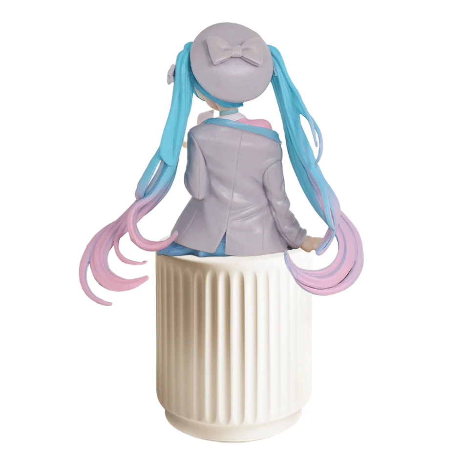 جديد هاتسون ميكو أنيمي الشكل الحب السترة موقف الجلوس البلاستيكية نموذج لجسم لعبة الديكور جمع الهدايا الأطفال هدية عيد ميلاد #5