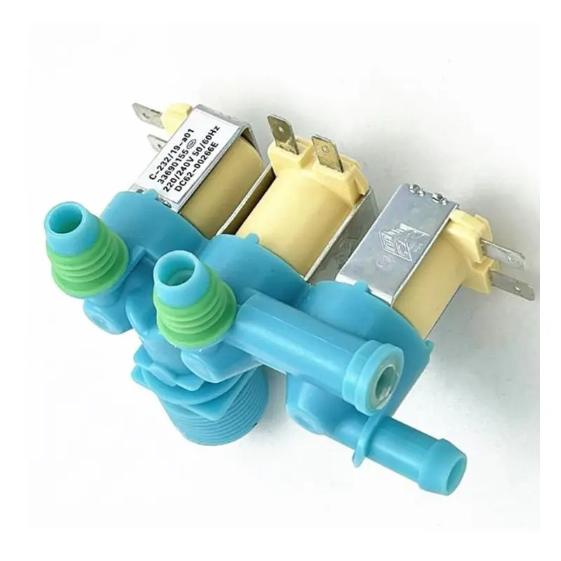 DC62-00266E Washing Machine Inlet Valve for Samsung XQB140-D88S QB160-D99I Replacement Solenoid Water Valve