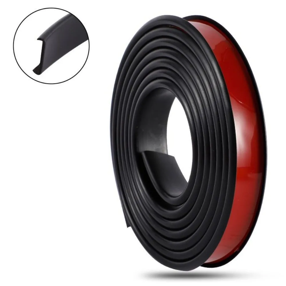 

Beautiful Appearance Self Adhesive U-shaped Edge Banding Sealing TPE Sealing Tape 9mm Fixation Bumper Strip Home Decor