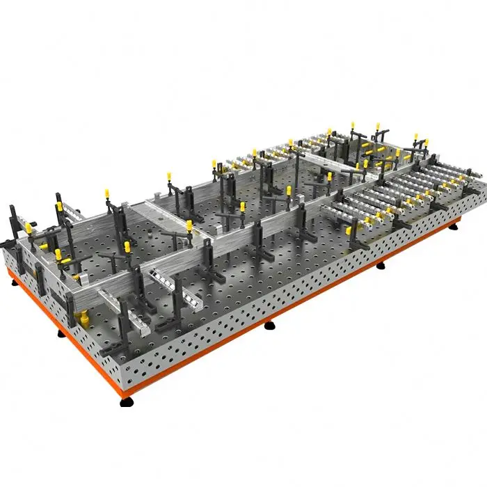 

High Quality Cast Iron 3D Welding Table Plate System Clamping
