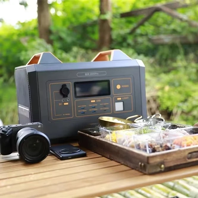 

YCYL Fast Charging Lifepo4 Battery Outdoor Power Pack and Portable Station Charger 2200w Camping Bag