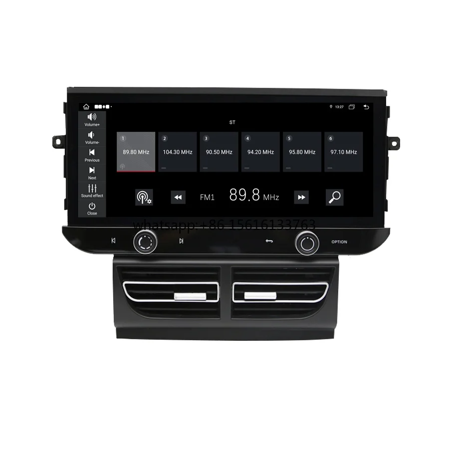 

12.3" Ultra-Wide Screen Android for Porsche Macan 2011-201 8-Core SC7862 Wireless CarPlay Anti-Glare Display OEM PCM Support