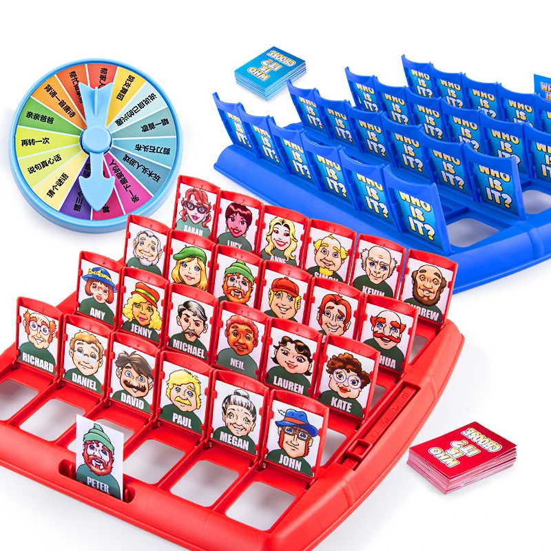 Guess Who I Am, A Toy Two Person Card Game, Battle Guessing, Character And Animal Card Kids Interactive Puzzle Tabletop Game