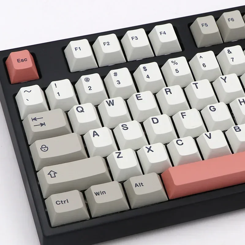 

Classic Vintage Gray 9009 Sublimation PBT Keycaps FILCO G80-3000 104 87 98 99 Keys