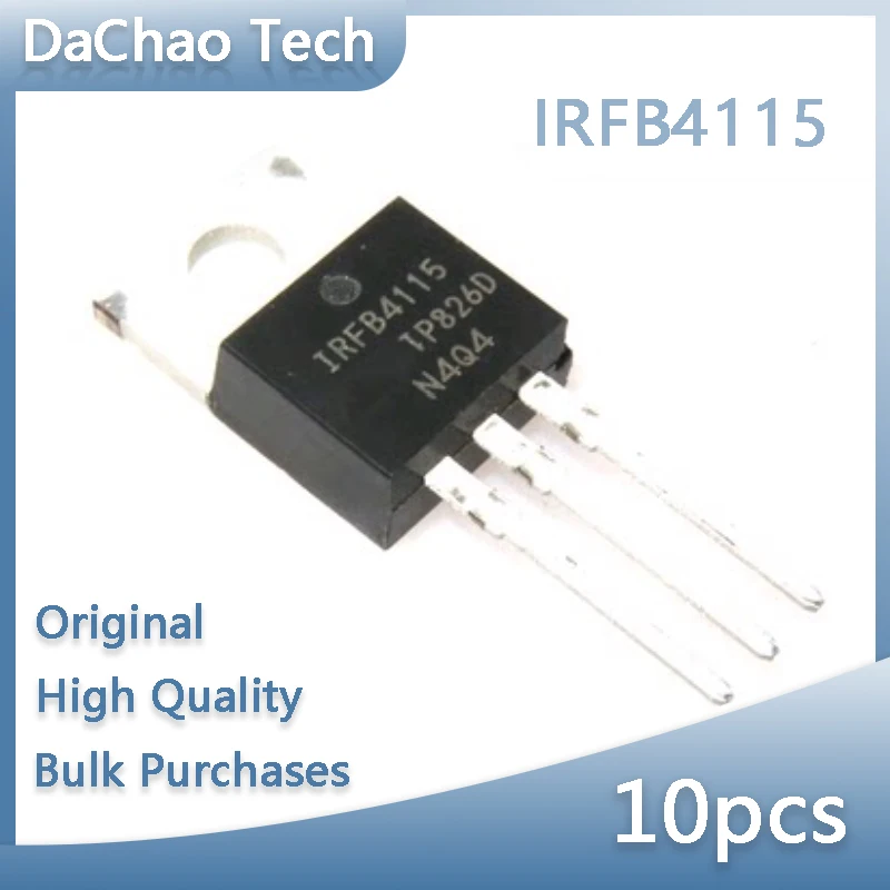 

10Pcs IRFB4115 IRFB4115PBF 150V 104A TO-220 IR FET Original New