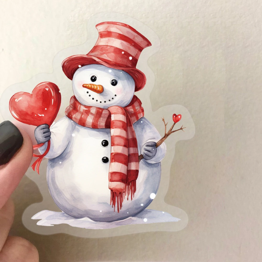 

10/30/50pcs Cartoon Red Confession Gift Stickers Cute Aesthetic Decoration Sticker DIY Suitcase Phone Laptop Transparent Decals