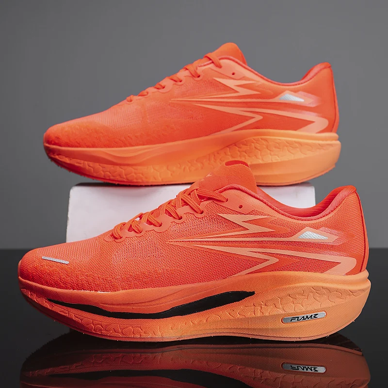 Marathon Running Men Shoes Sneakers Athletic Carbon Board Comfortable High Quality Sports Nonskid Women Outdoor Air Cushion