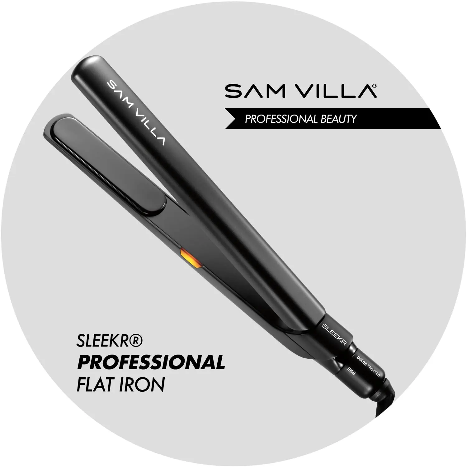 Precision Heat Control Flat Iron Hair Straightener, Professional Ionic Ceramic Tourmaline Straightening Tool