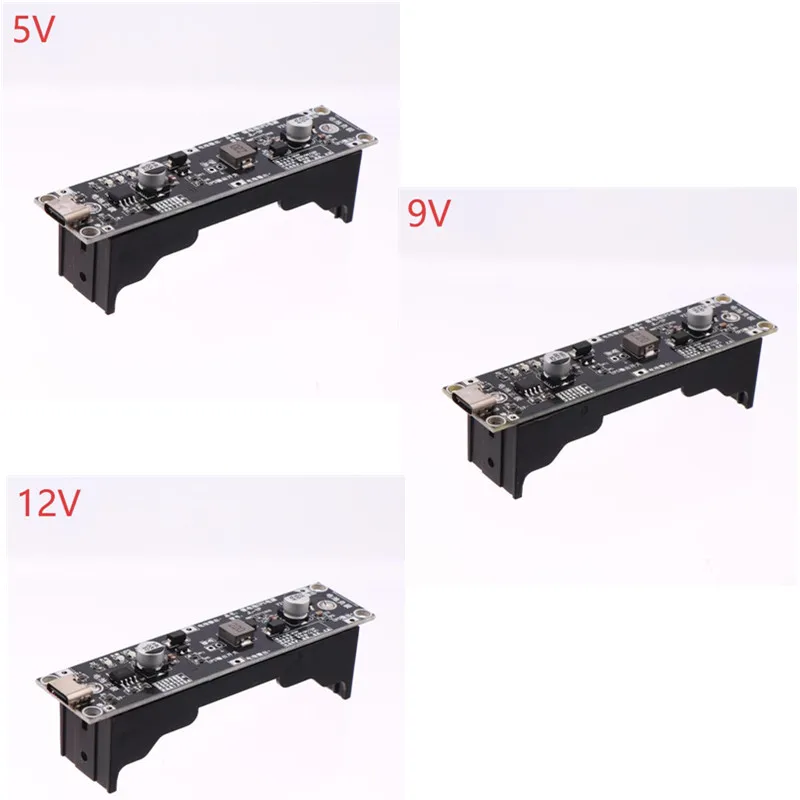 

Boost Lithium Battery Boost Moduleat Step Up UPS Module for 5V 9V 12V 18650 Li-Battery Functions with 1A Charge&Discharge