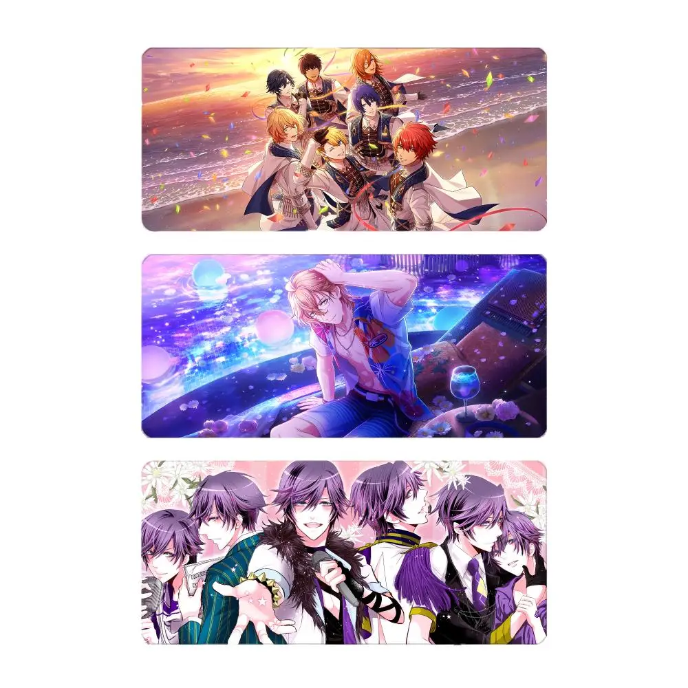 Otome Anime Uta no Prince sama Mouse Pad Large Gaming Mousepad with Stitched Edges Thickened Desk Mat PC