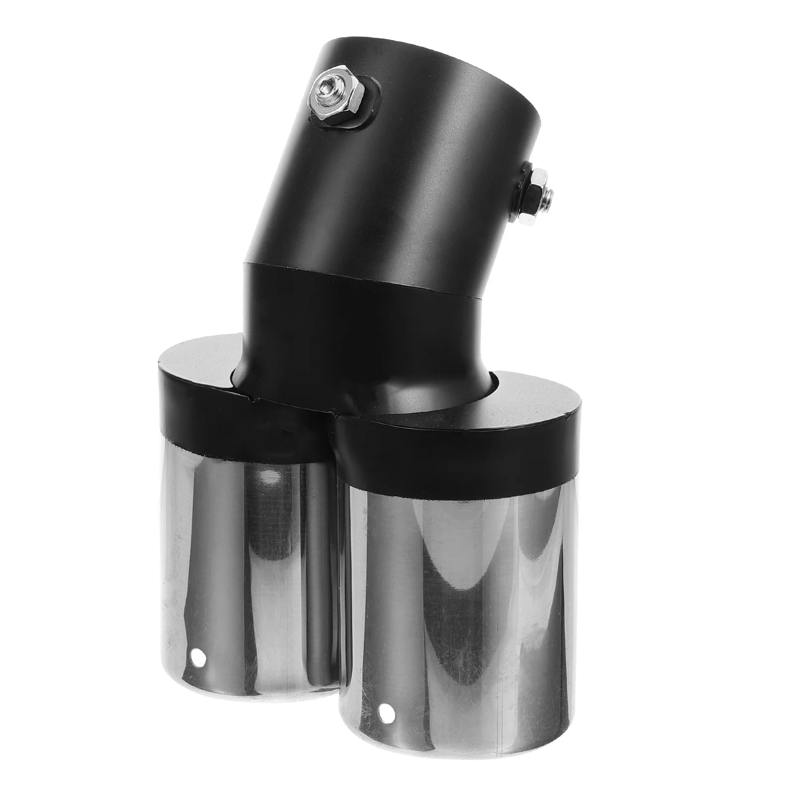 

Stainless Steel Exhaust Tip For Car Dual Outlet Modified Muffler Pipe End Style Car Exterior Accessories Tips