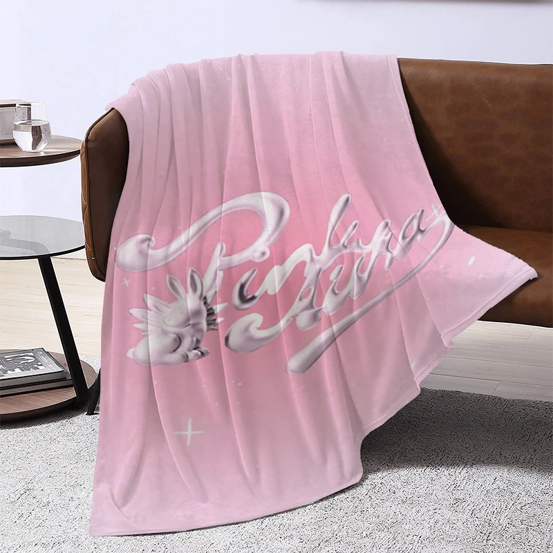 Pink Aura Album Kenia Os Singer Blanket Sofa Blankets for Bed Furry Winter Bedspread the Knee Warm Baby & Throws Bedspreads Home