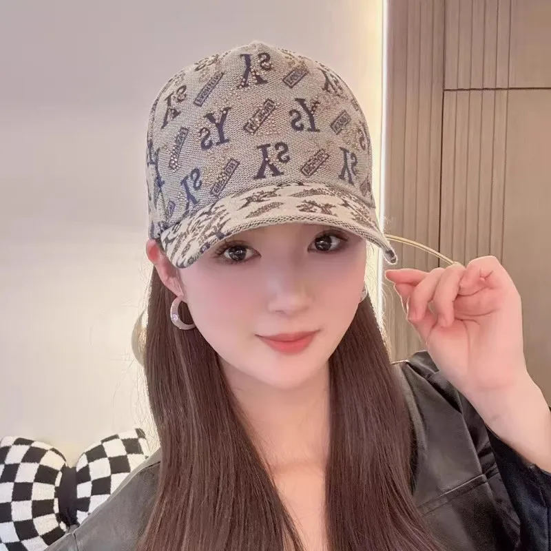 High Quality A++ Hardtop with Diamond Sunshade Hat Outdoor Duckbill Hat Enlarged Deepened Women's Hat